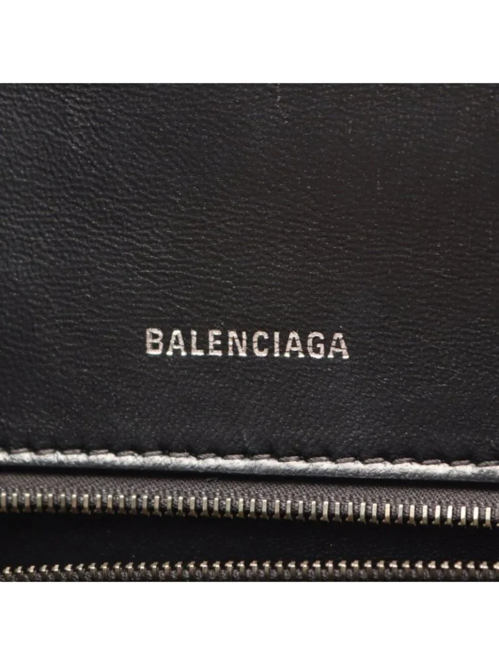 Balenciaga Hour Glass Small Croco Handbag